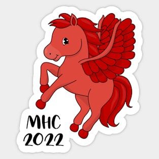 MHC 2022  Red Pegasi Sticker